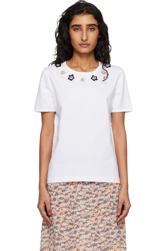 Marni — White Cotton Jersey T-shirt
