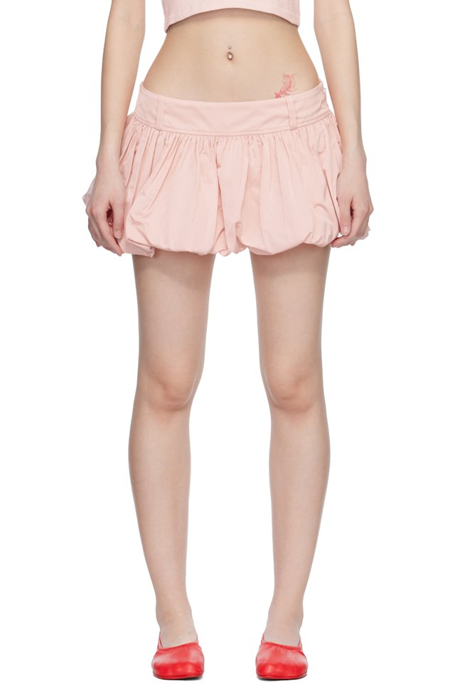 Kenzo — Pink Kenzo Paris Balloon Miniskirt