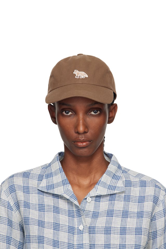 Maison Kitsuné — Brown Baby Fox Cap