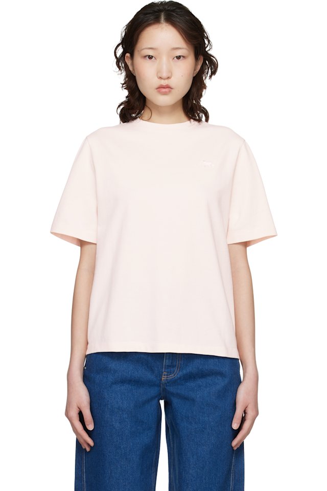Maison Kitsuné — Pink Baby Fox Comfort T-shirt