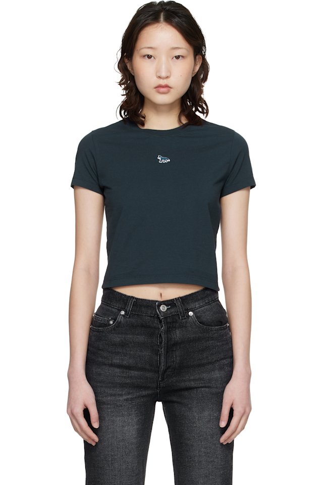Maison Kitsuné — Navy Baby Fox Baby T-shirt