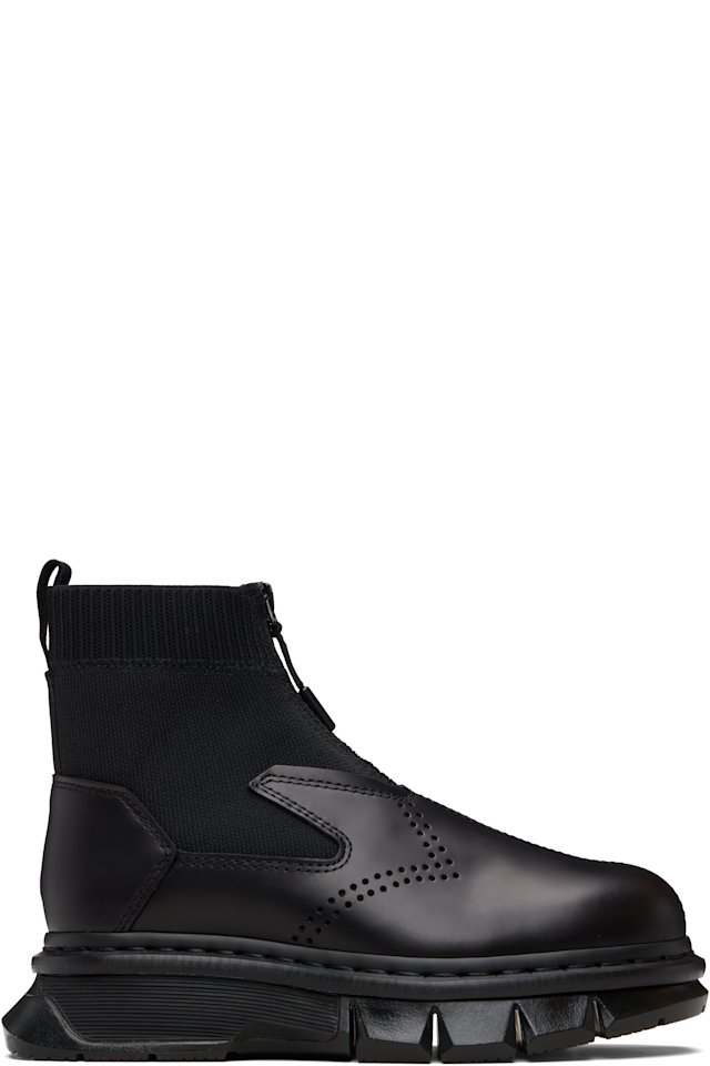 Dr. Martens — Black Qubist Zip Boots