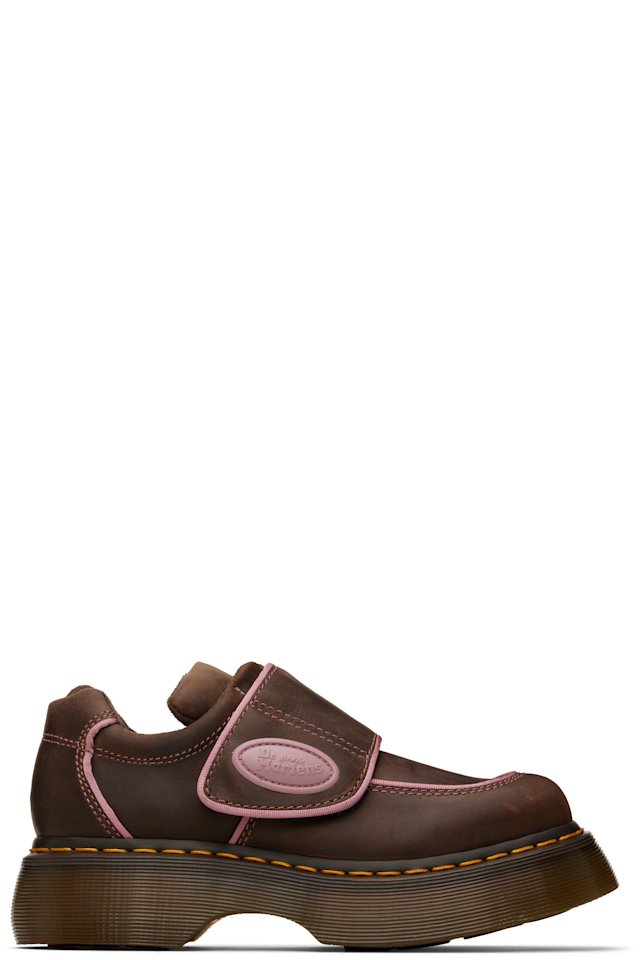 Dr. Martens — Brown Buzz Strap Wyoming Loafers