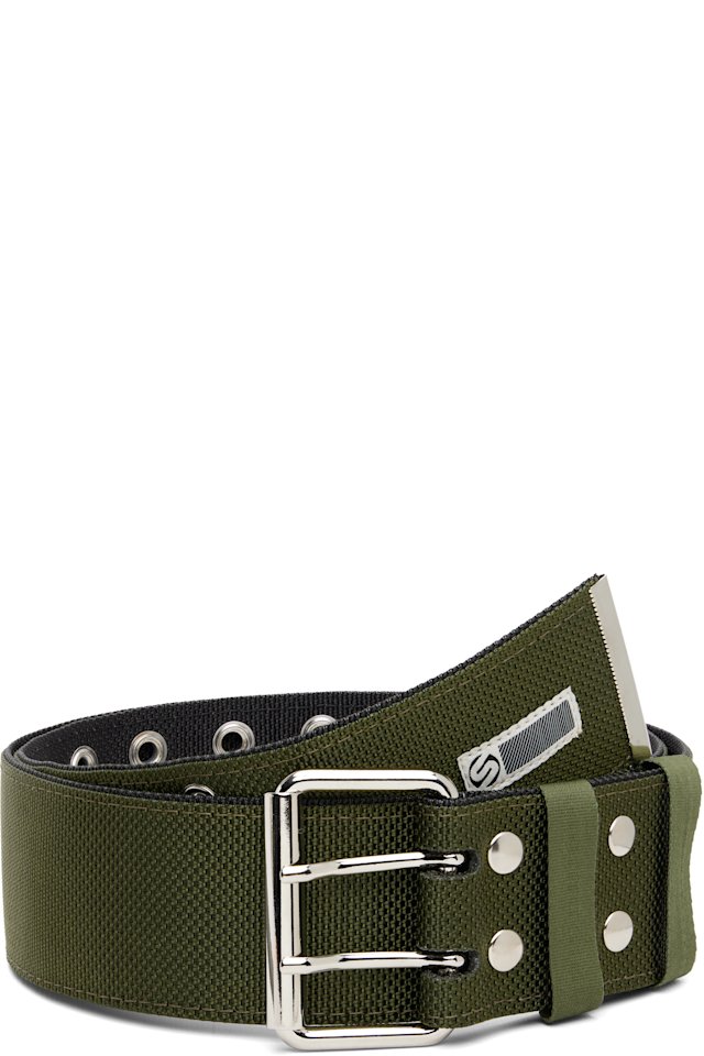 Silas — Khaki Nylon Belt