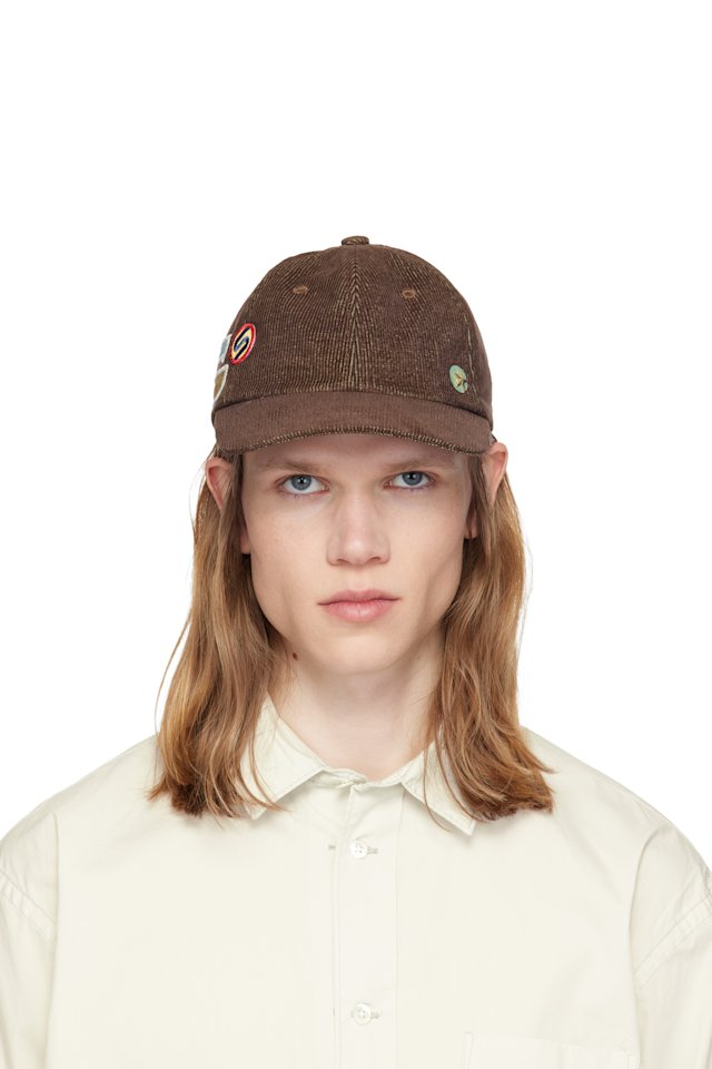 Silas — Brown Patch Cap