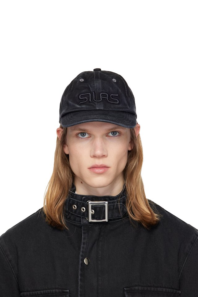 Silas — Black Logo Cap