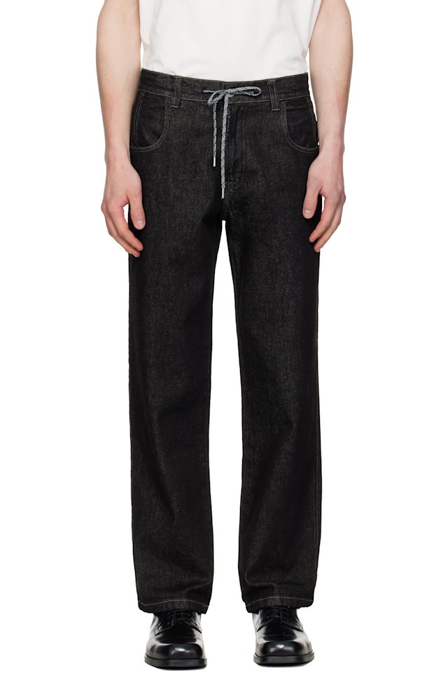 Silas — Black Casual Jeans