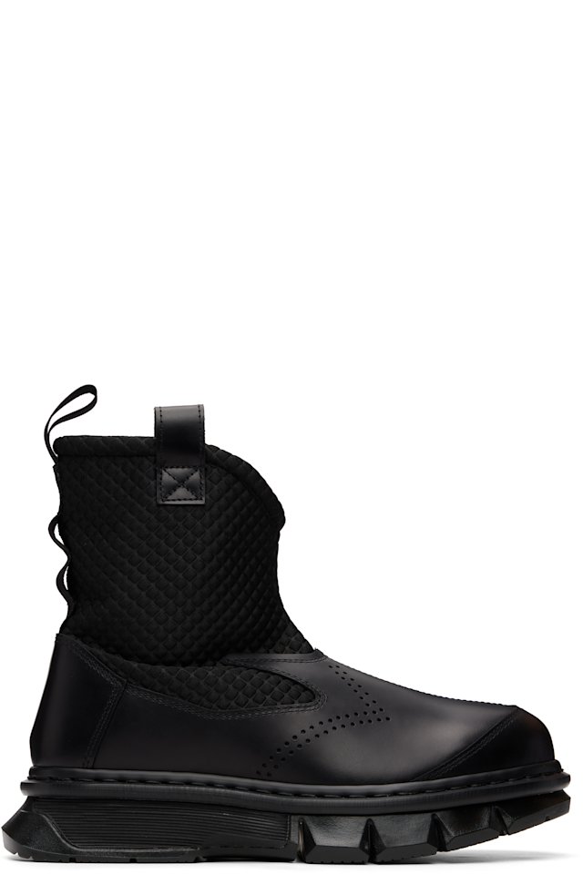 Dr. Martens — Black Qubist Rigger Boots
