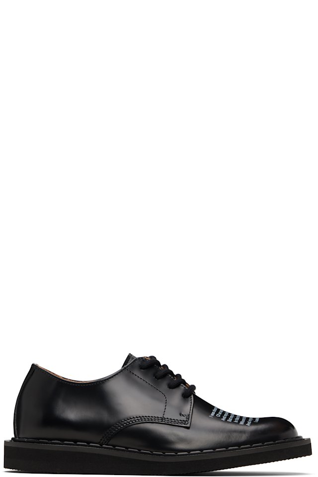 George Cox — Black UNDERCOVER Edition 4 Eyelet Derbys