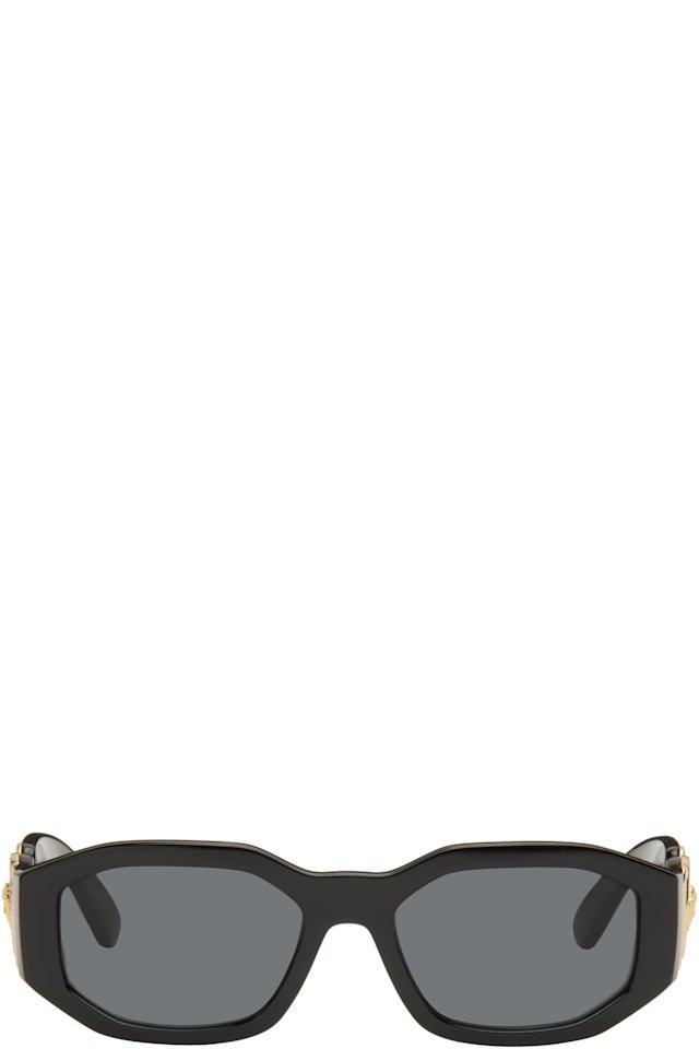 Versace — Black Medusa Biggie Sunglasses