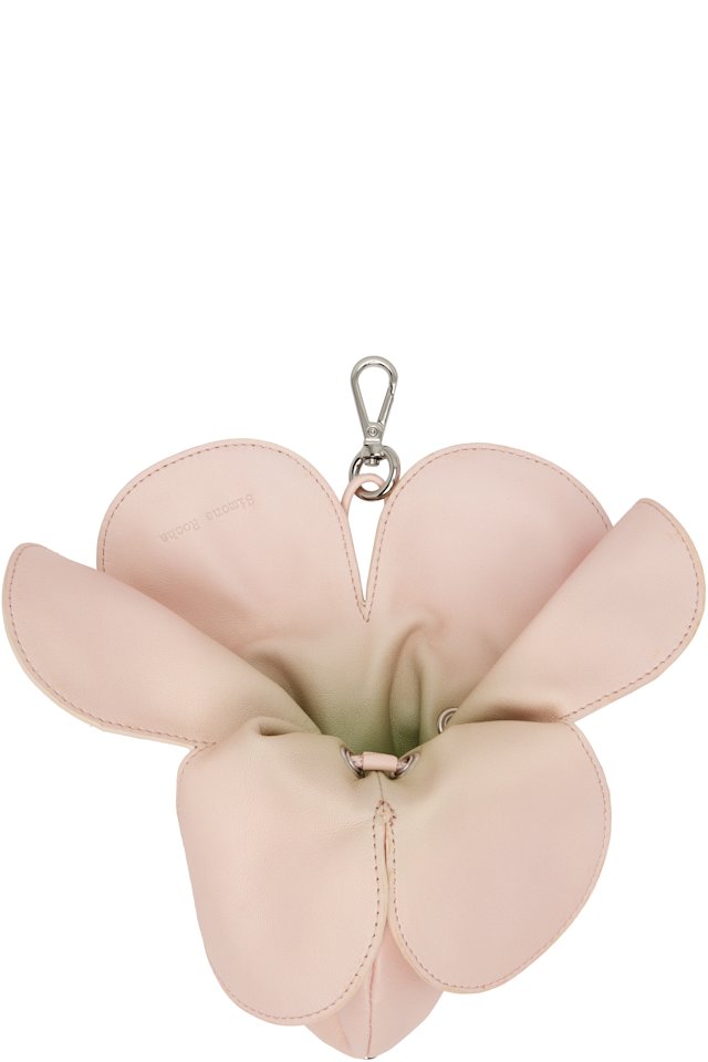 Simone Rocha — Pink Flower Coinpurse Keychain