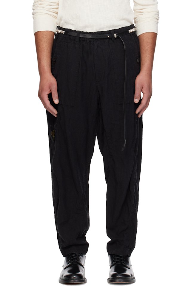 UNDERCOVER — Black UC1F4511-4 Trousers