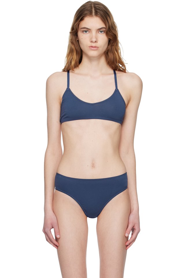 Bellini Bikini — Two-Pack Navy Effie Bralettes