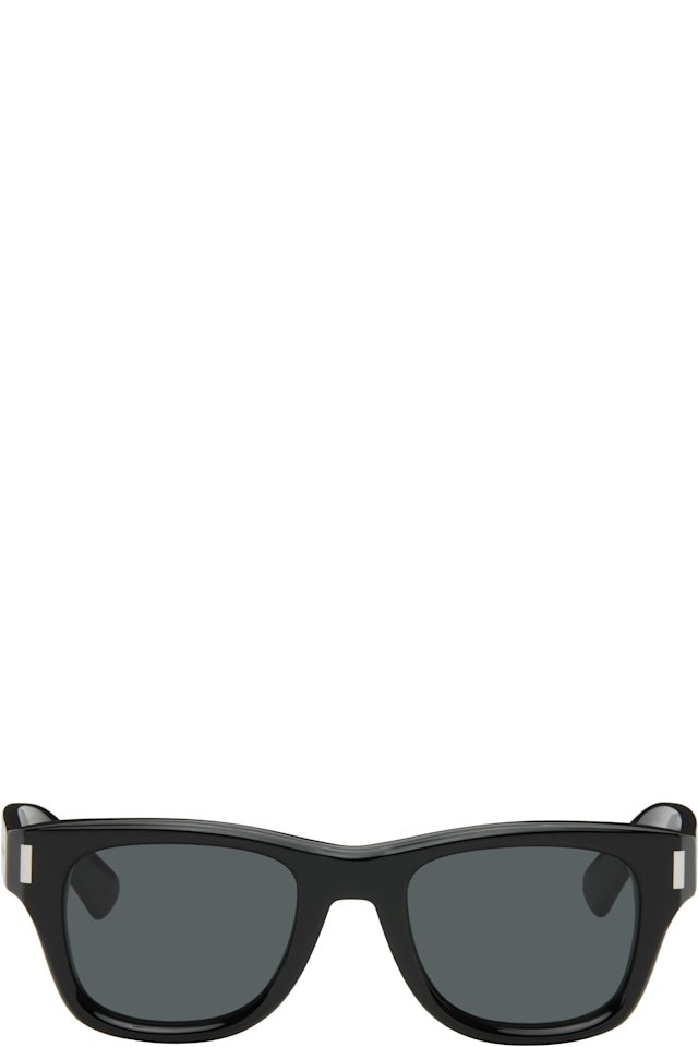 Saint Laurent — Black SL 838 Large Sunglasses