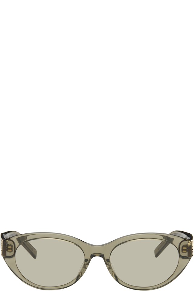 Saint Laurent — Gray SL M184 Sunglasses