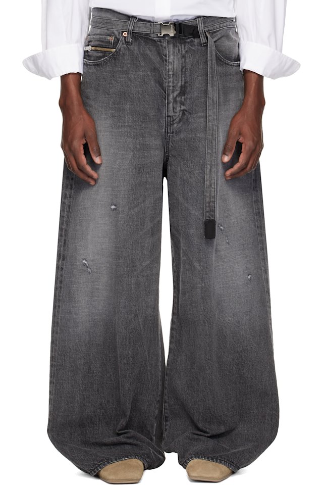 sacai — Black BEYONDEXX Jeans