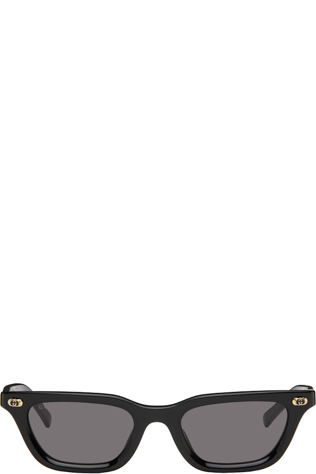 Gucci — Black Cat Eye Frame Sunglasses