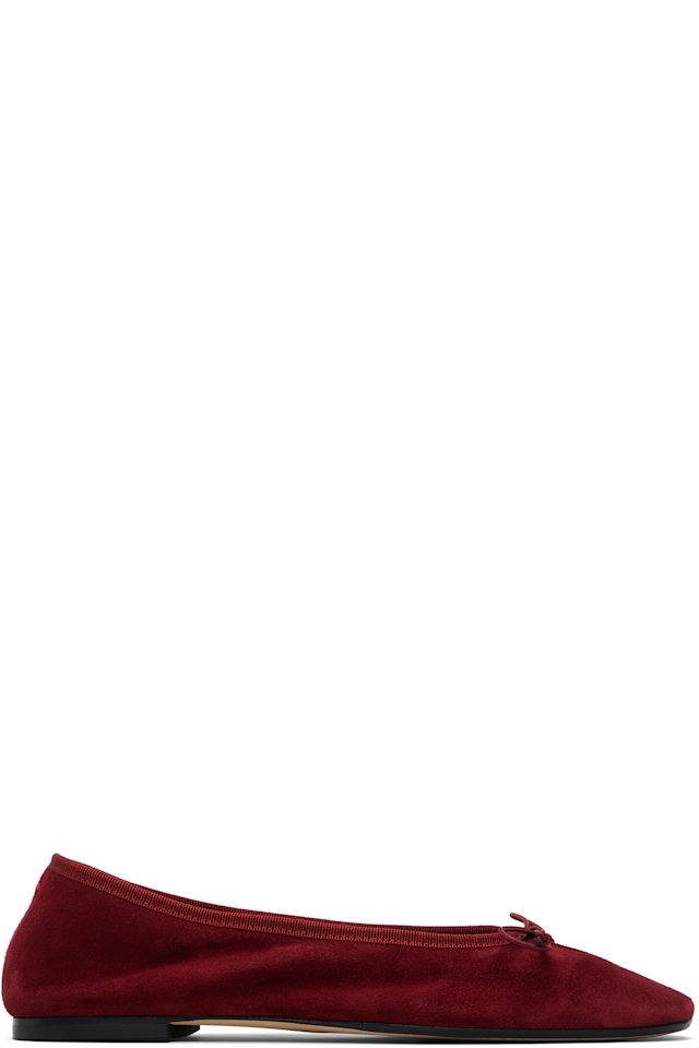 Aeyde — Red Tiby Ballerina Flats