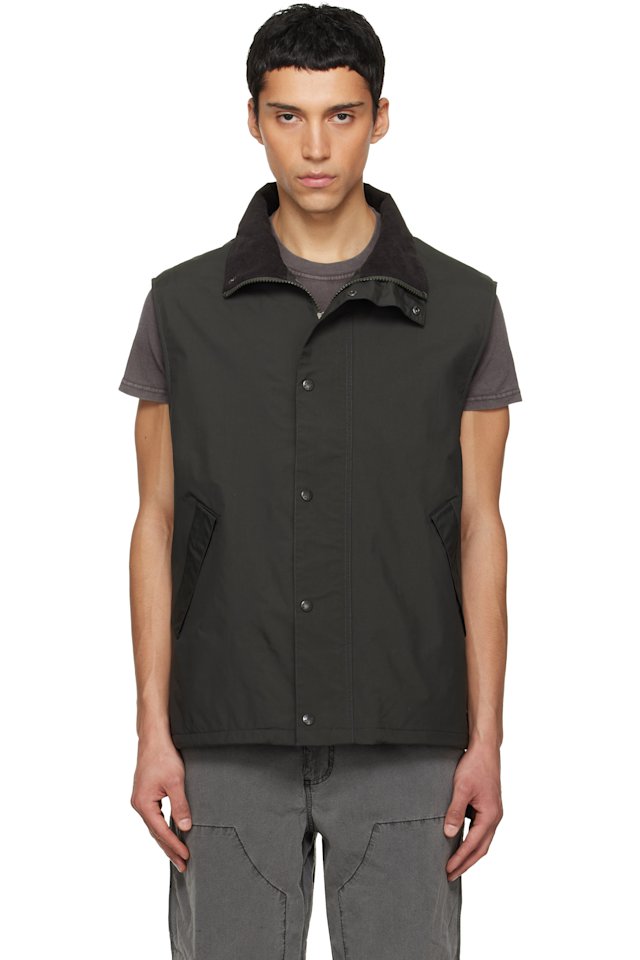 nanamica — Khaki 2L PERTEX UNLIMITED Field Vest