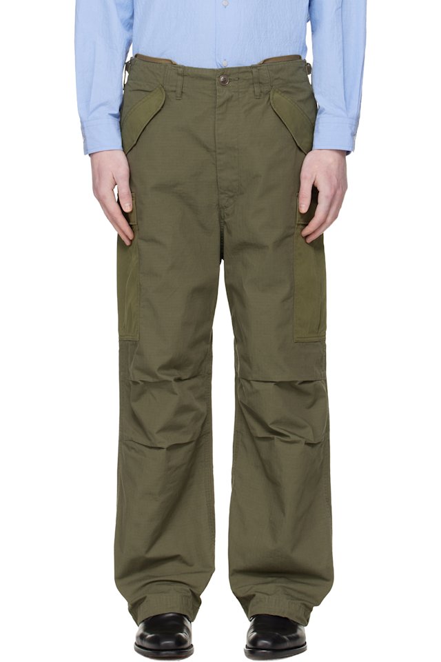 nanamica — Khaki Ripstop Cargo Pants