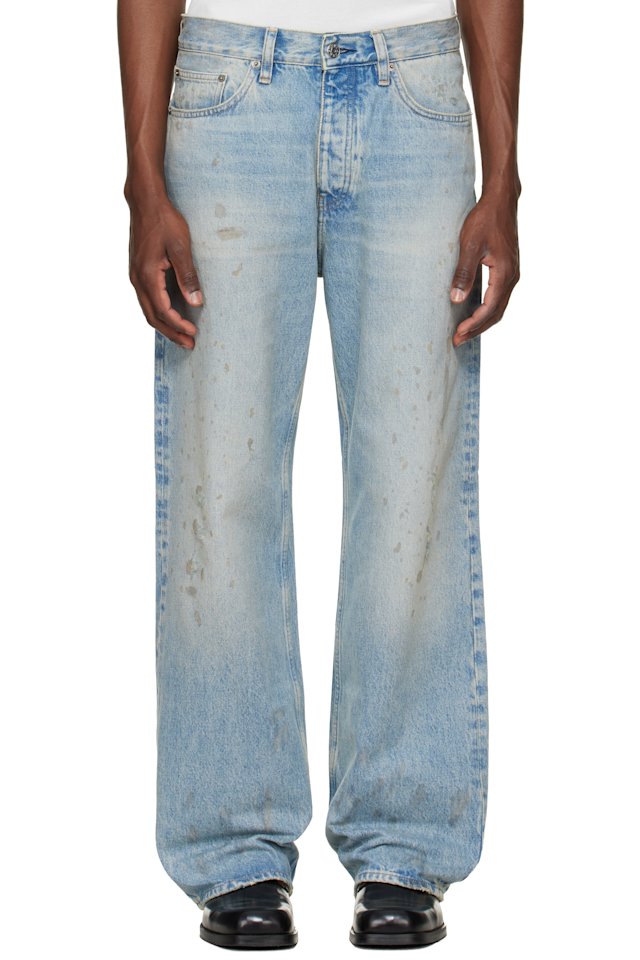 Sunflower — Blue Relaxed Boot Jeans