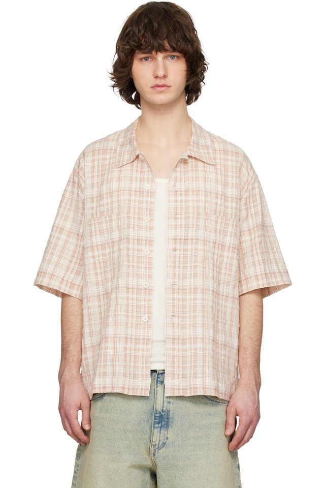 Sunflower — Brown & Off-White Adam Shirt