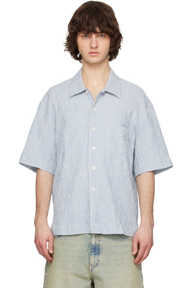 Sunflower — Blue & White Adam Shirt