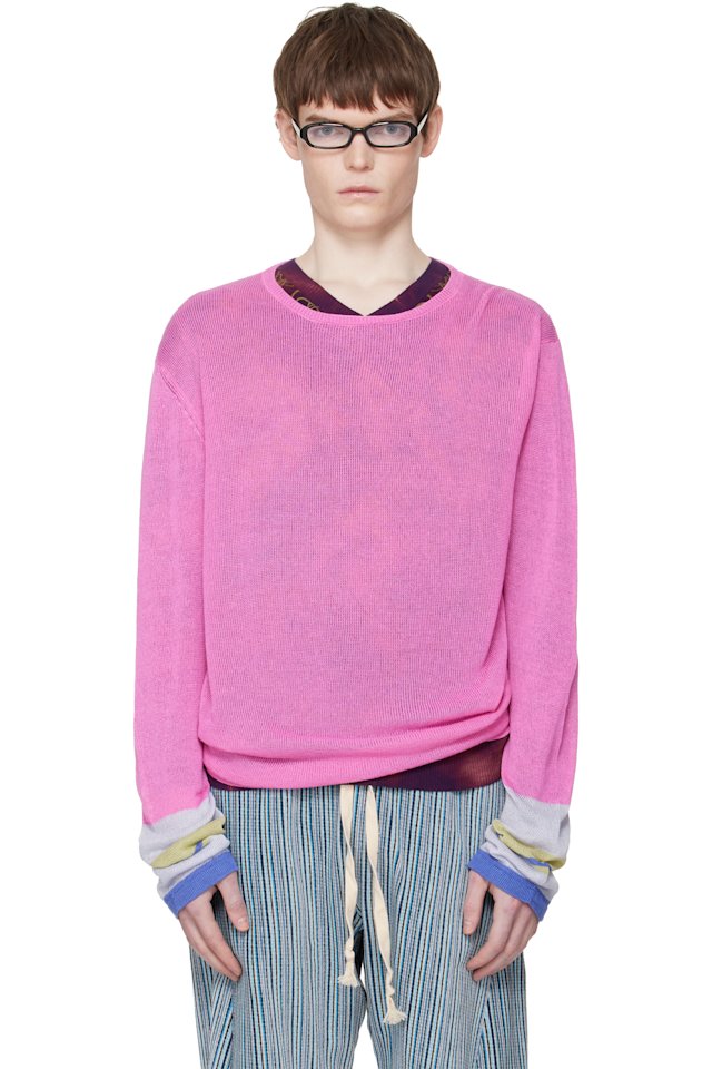 Edward Cuming — Pink Limp Wrist Sweater