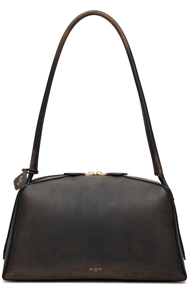 ALAÏA — Brown 'Le Bouledogue' Bag
