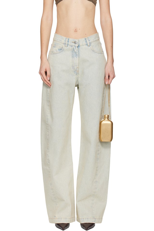 Calvin Klein Collection — Blue Loose Jeans