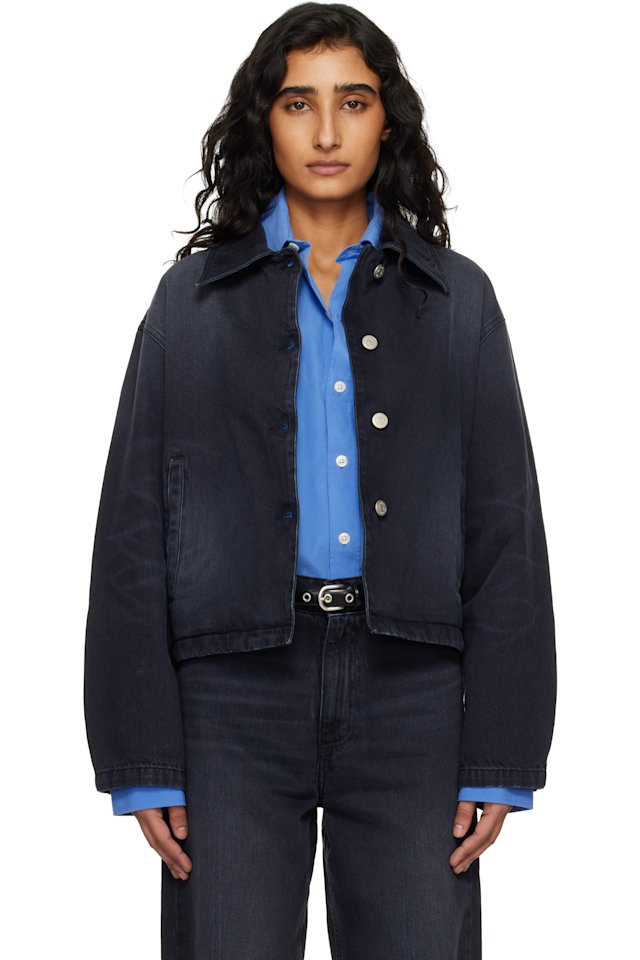 mfpen — Black Decorator Denim Jacket