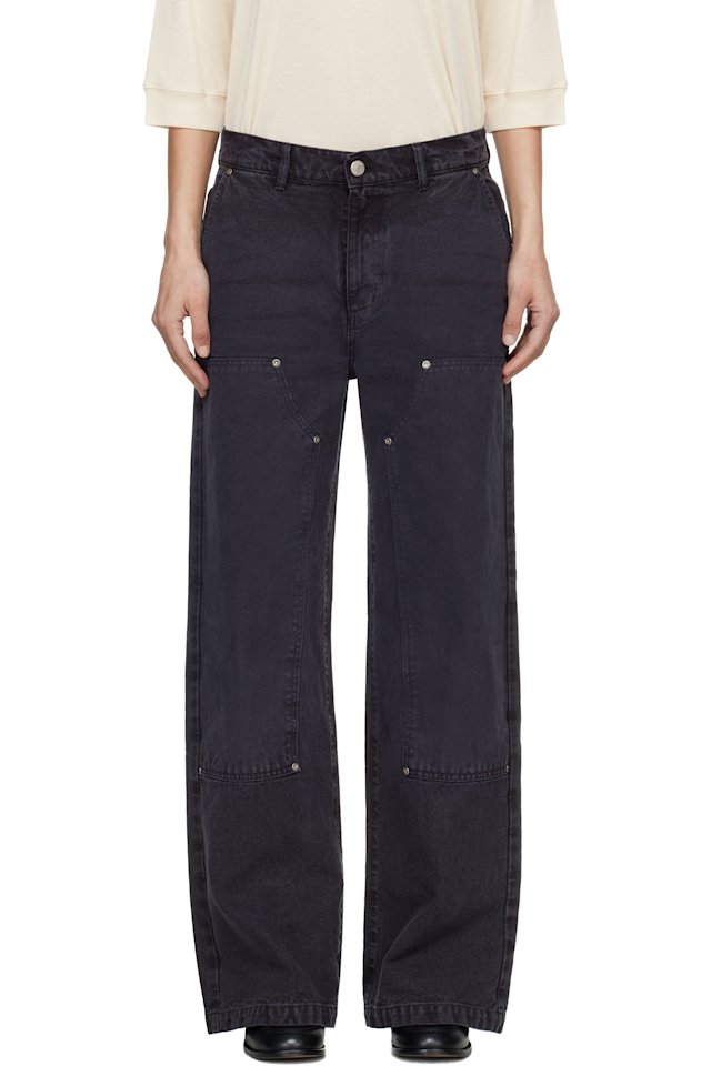 mfpen — Gray Double Knee Jeans