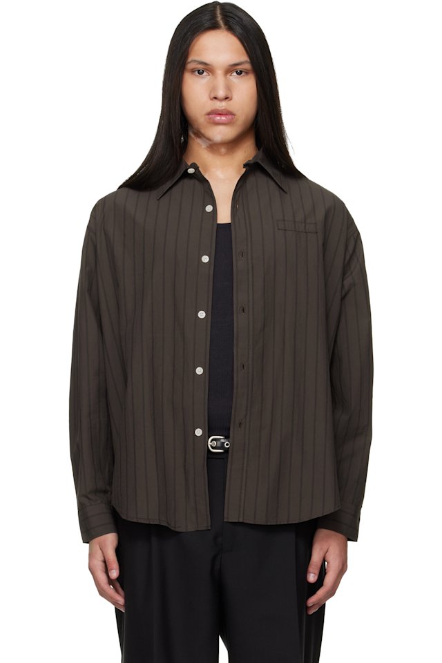 mfpen — Brown Essay Shirt