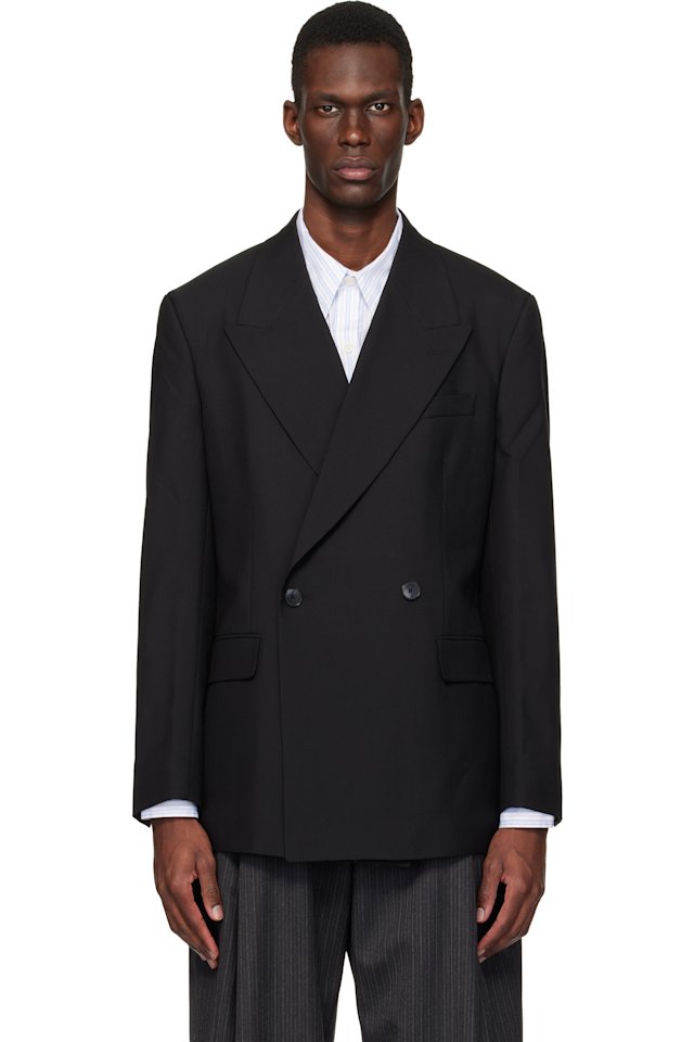 mfpen — Black Double Breasted Blazer