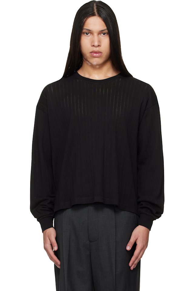 mfpen — Black Relaxed LS T-shirt