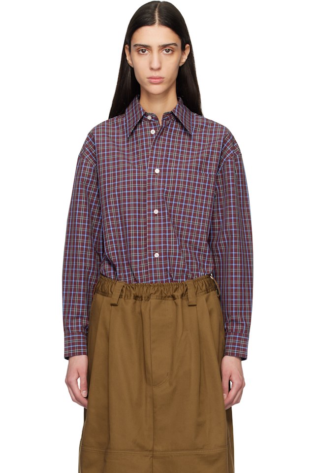 Meryll Rogge — Burgundy Classic Shirt