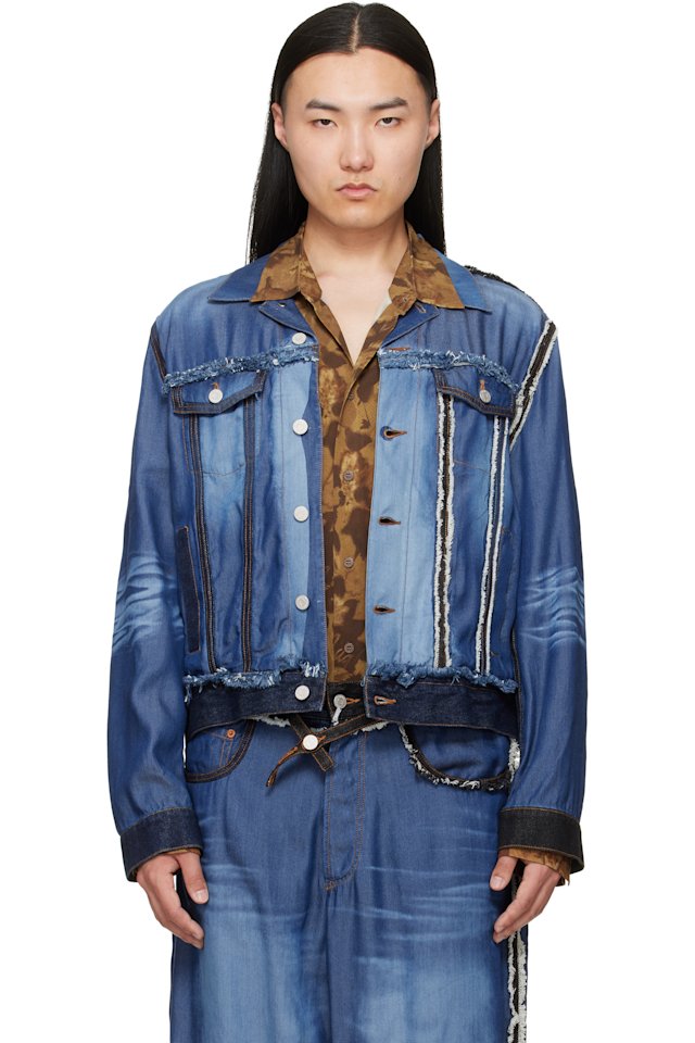 Magliano — Blue Stormy Denim Jacket