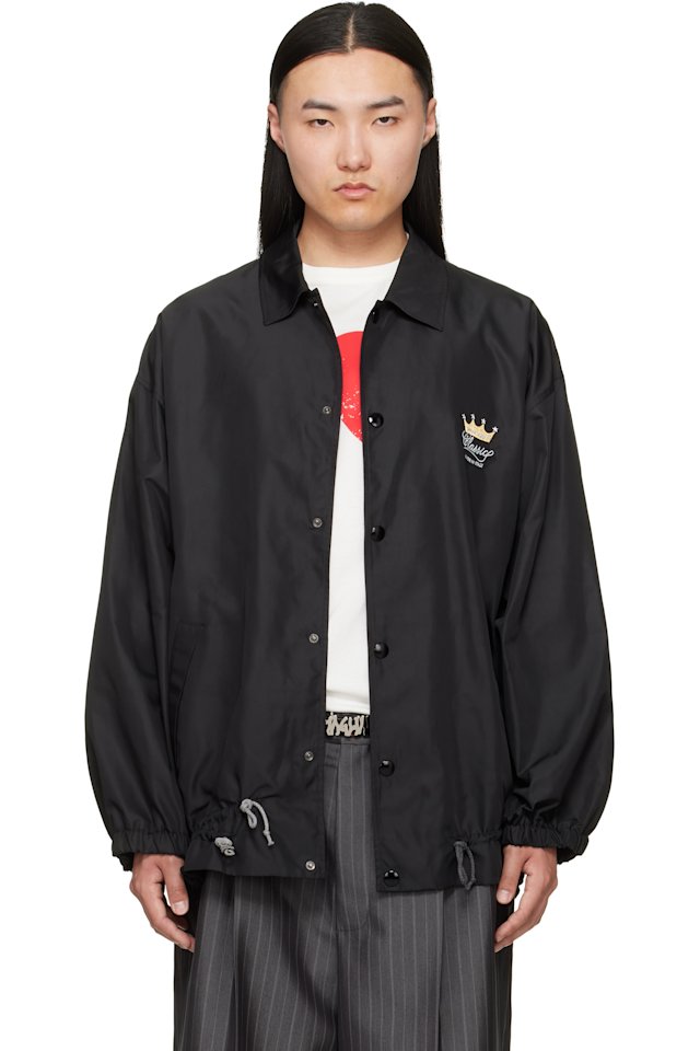 Magliano — Black 'Magliano Classic' Windbreaker Jacket