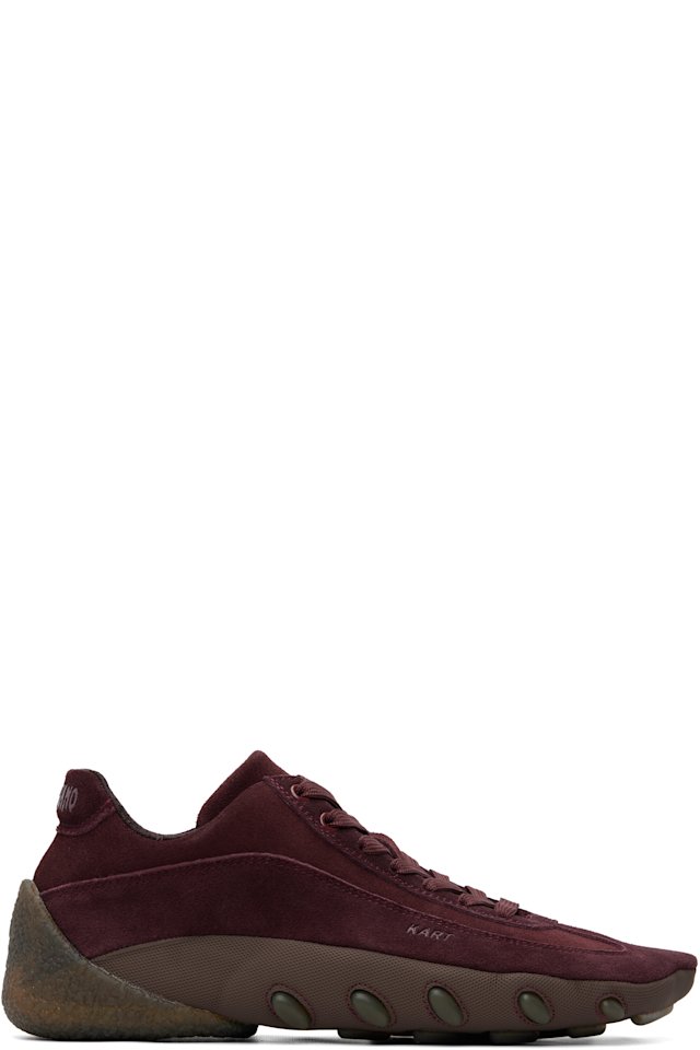 Magliano — Burgundy Kart Sneakers
