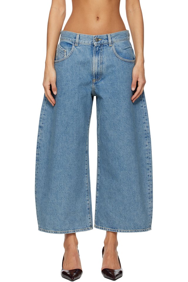The Attico — Blue Long Jeans