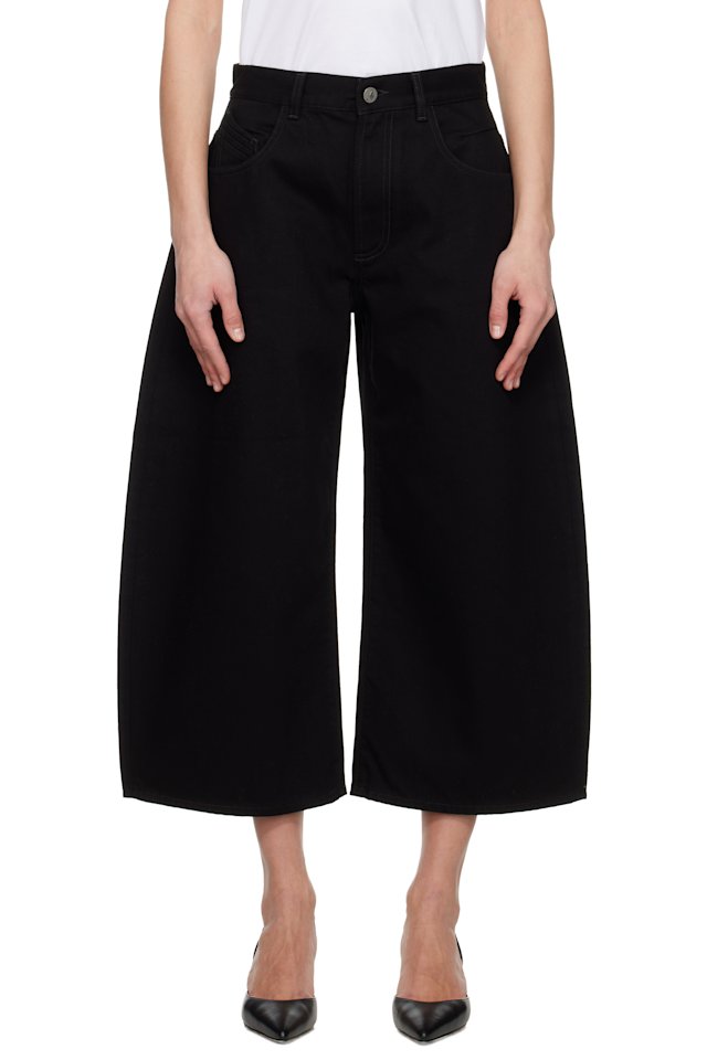 The Attico — Black Long Jeans