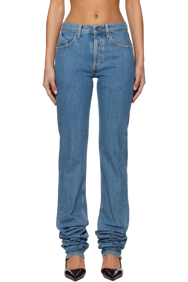 The Attico — Blue Long Jeans