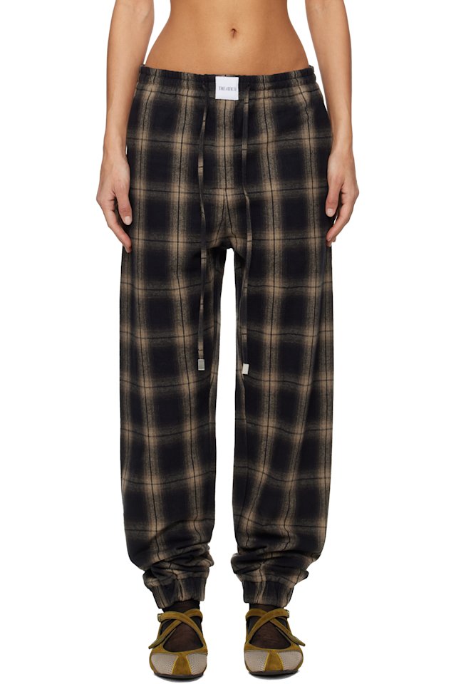 The Attico — Brown Long Trousers