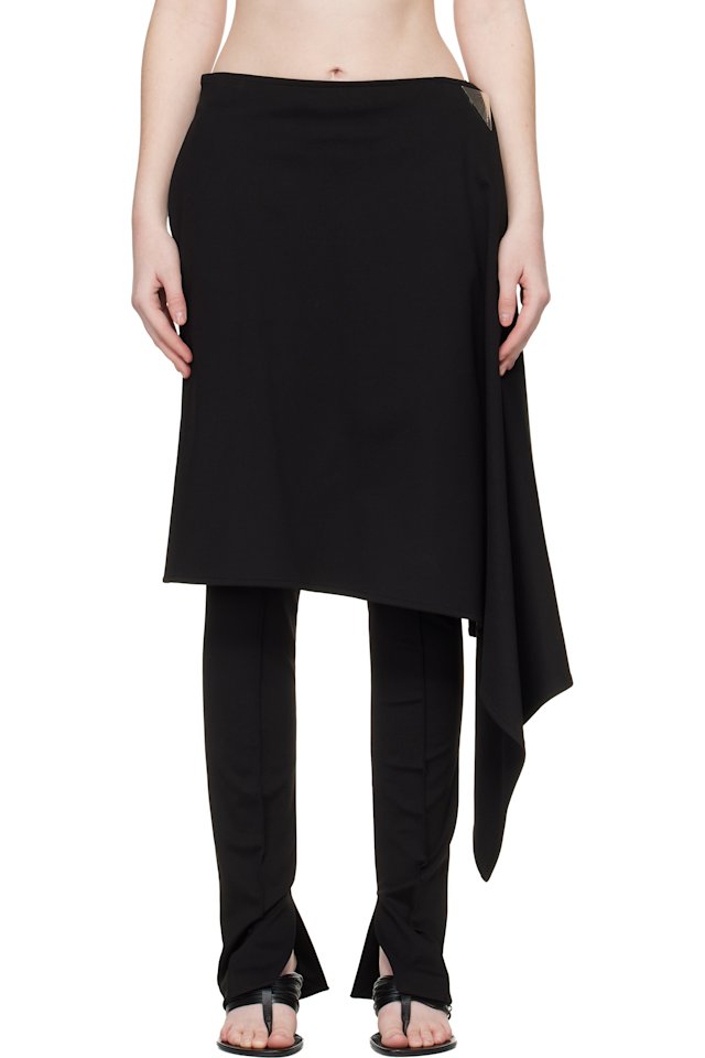 The Attico — Black Long Trousers