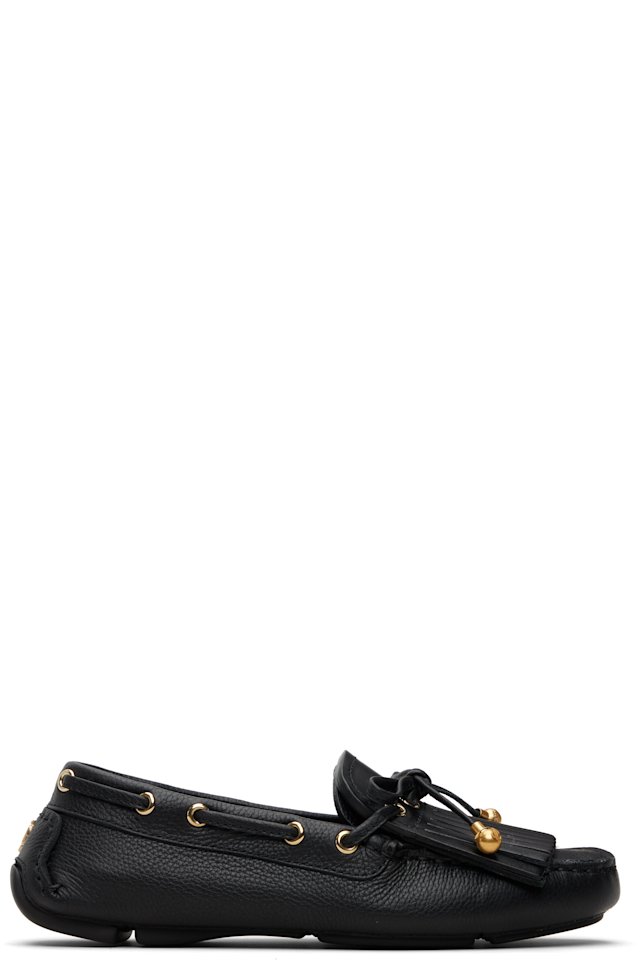 Jimmy Choo — Black Manon F Loafers