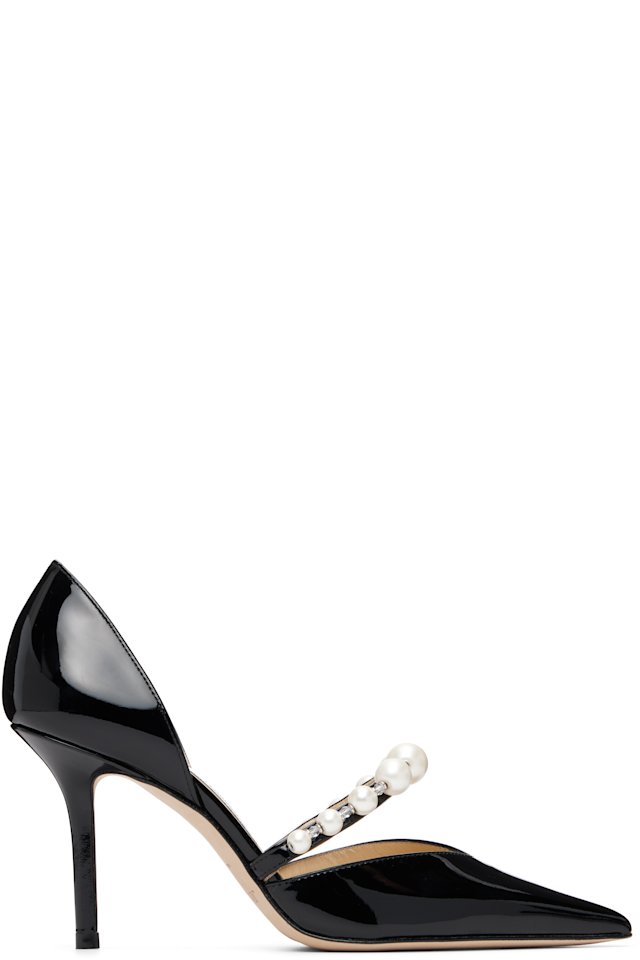 Jimmy Choo — Black Aurelie 85 Heels