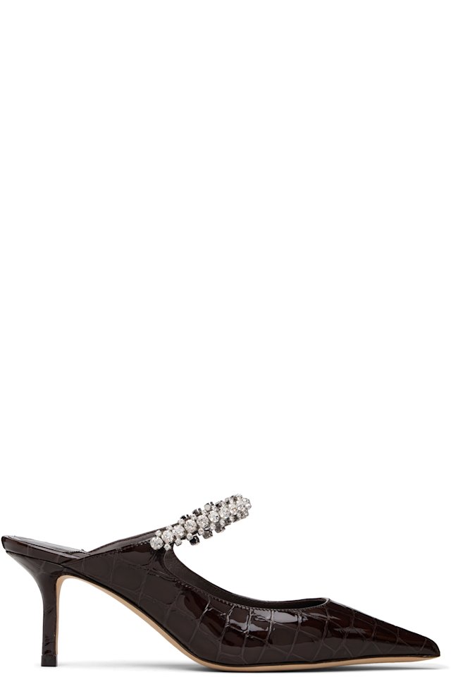 Jimmy Choo — Brown Bing 65 Heels