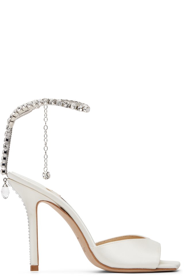 Jimmy Choo — Off-White Saeda 100 Heeled Sandals