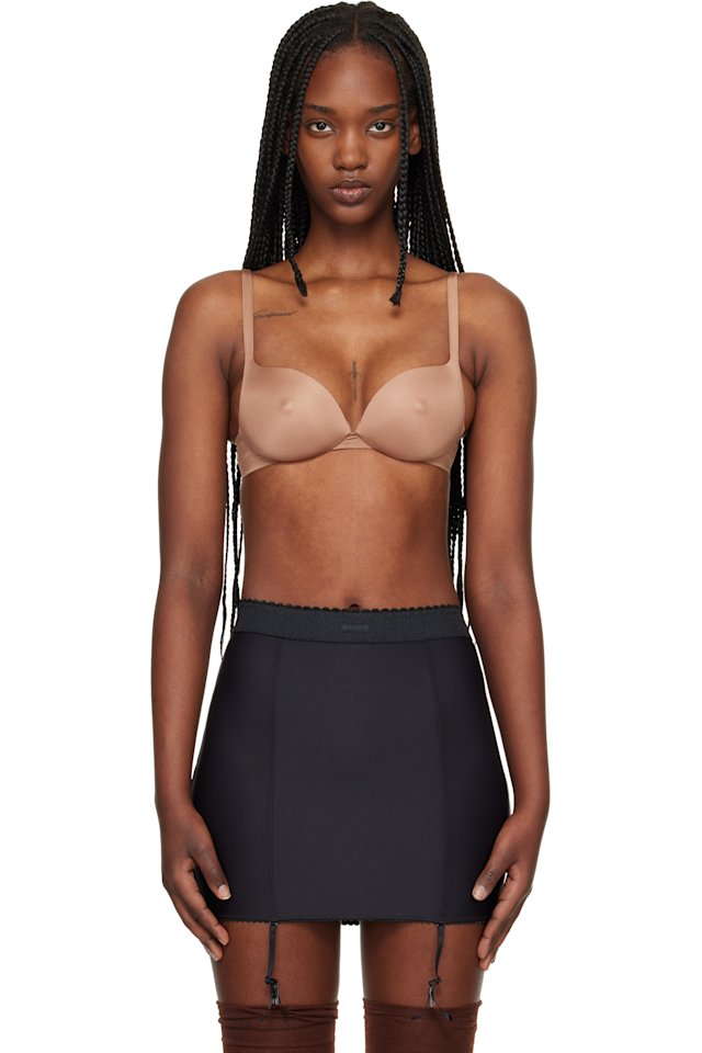 SKIMS — Black SKIMS Ultimate Nipple Wireless Push-Up Bra