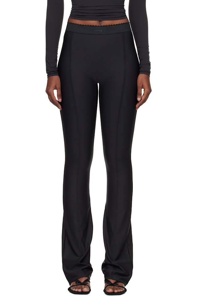 SKIMS — Black SKIMS Body High-Waisted Flare Trousers